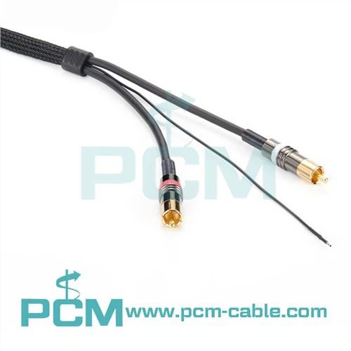 Cable de audio RCA a RCA Cable de brazo de tono