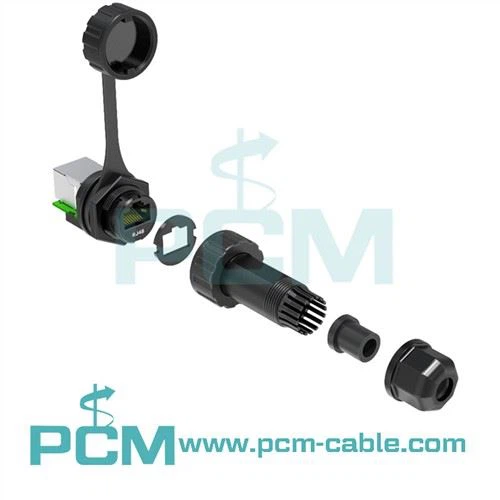 Adaptador RJ48 resistente al agua