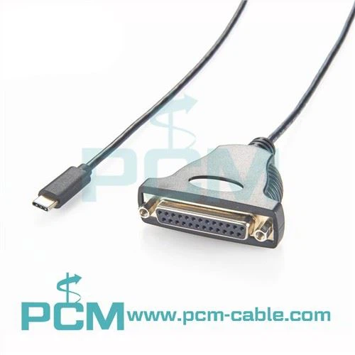 ¿Cuáles son las configuraciones de pines de un cable serie?