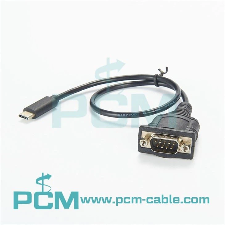 Adaptador serie USB C a DB9
