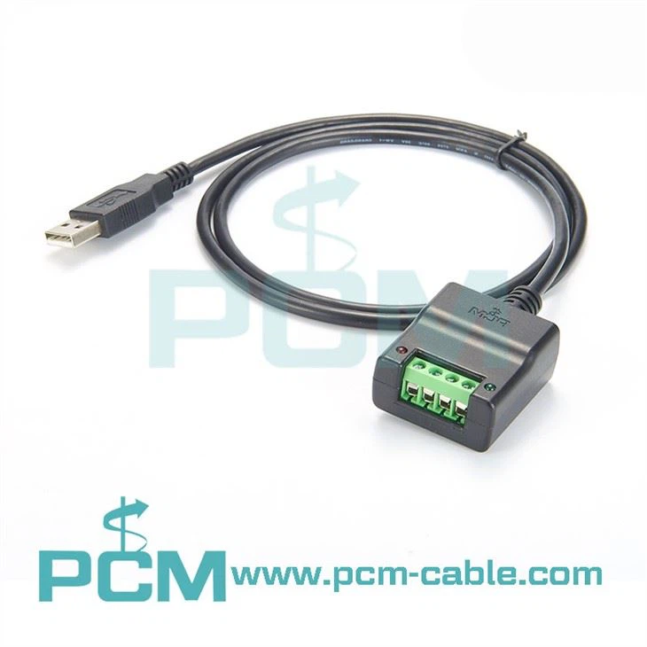 Terminal convertidor USB a RS485 RS422 con chipset FTDI