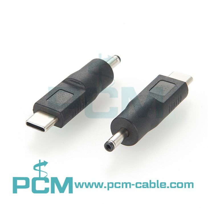 2.1mm 5VDC Barrel Jack to USB C Adapter