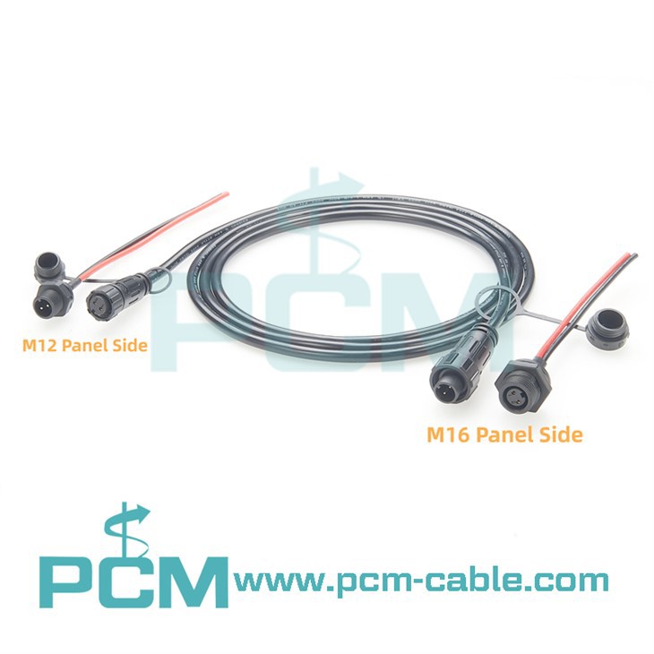 Cables de extensión del controlador LED M12 M16