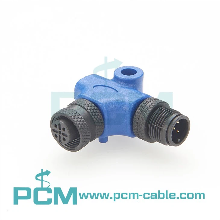Conector acodado NMEA 2000 Mini de 90 grados