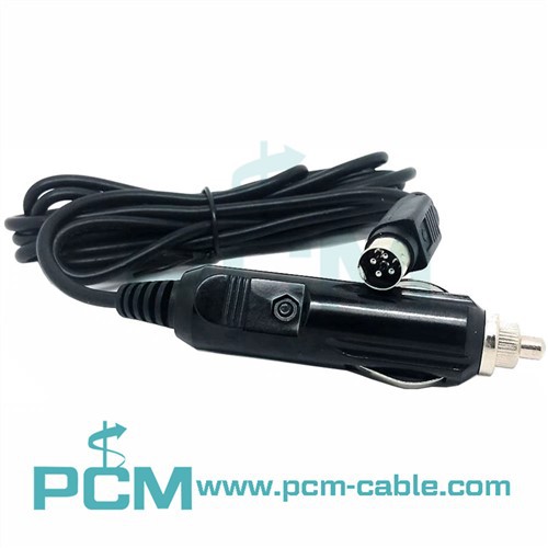 Encendedor de cigarrillos del coche para alimentar el cable Din de 4 pines