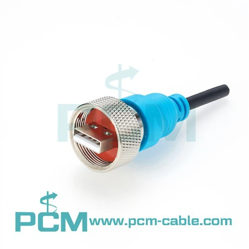 Cable USB impermeable de metal