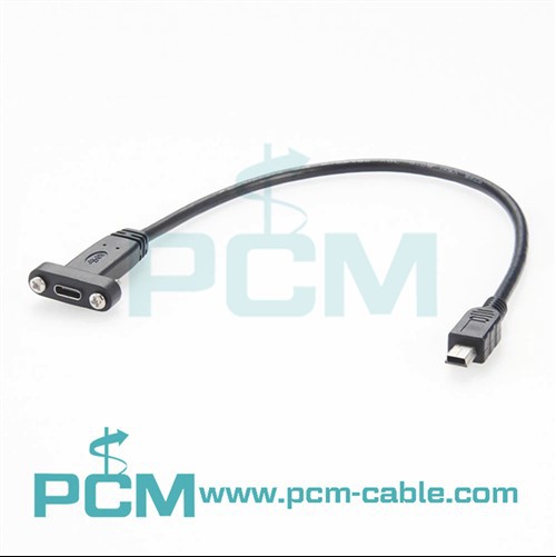 Cable de datos USB-C USB 3.1 tipo C a mini USB