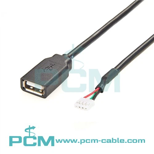 Cable conector USB hembra a JST Molex