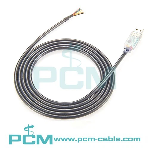 Cable USB a UART con señales UART de nivel RS232
