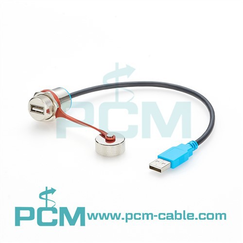 Conjunto de cable USB tipo A a A resistente al agua