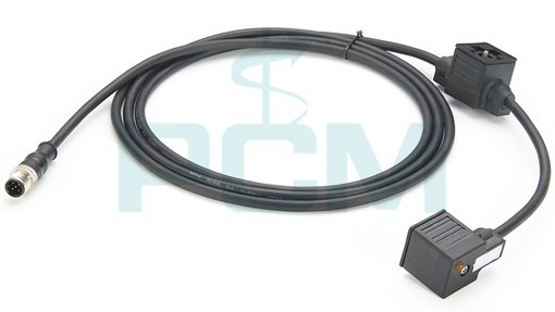 M12 to Double Valve Plugs Cable M12 to Double Valve Plugs Cable