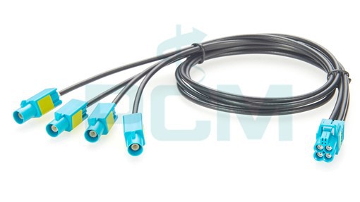 GMSL cable GMSL2 Fakra 1-to-4 M-F Cable GMSL cable GMSL2 Fakra 1-to-4 M-F Cable