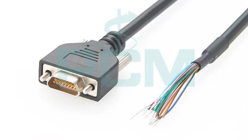 Industrial Micro-D15 IO Cable with Open End for industrial camera machine vision system Industrial Micro-D15 IO Cable with Open End for industrial camera machine vision system