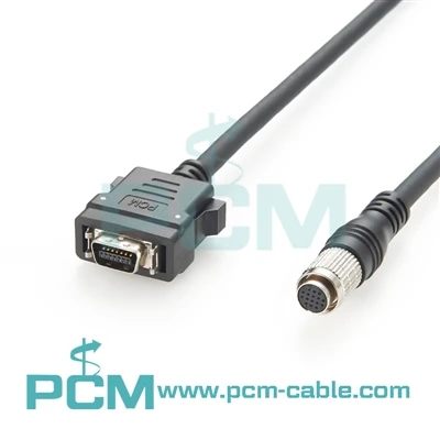 ¿Qué tipos de interfaces tienen el cable de la cámara Keyence?