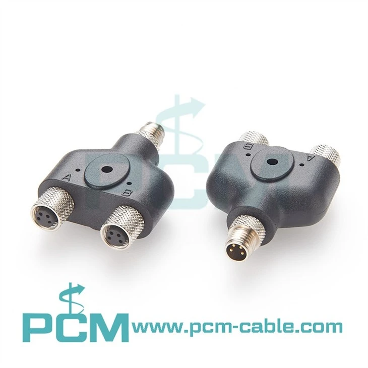 M8 Y Connector for TURBOVAC Turbo Pump Accessories