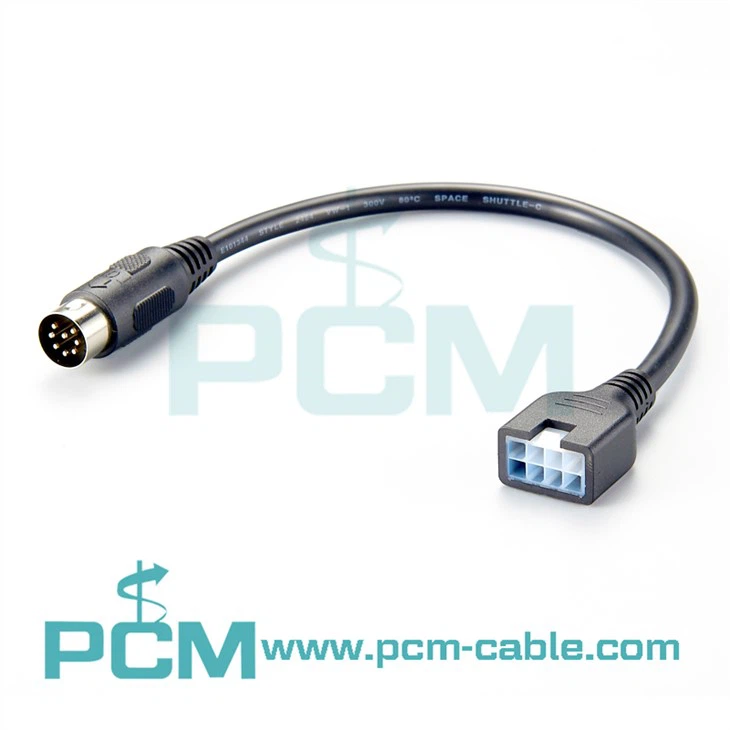 Molex Mini Fit Cable Asamblea 8 Pin DIN a 8 vías Mini Fit Arnés