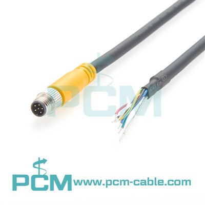 Power I/O Cable M 8 6 Pin para abrir el extremo para Basler Ace 2 y Boost Camera