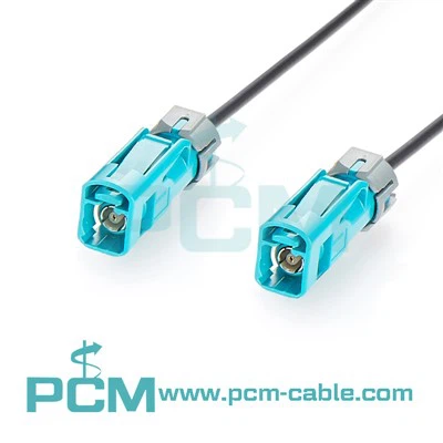 Conjunto de cable de fakra impermeable Código z femenino a hembra LVDS Radio Extensión universal Cable
