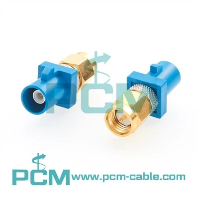 Adaptador RF de enchufe Fakra a enchufe SMA