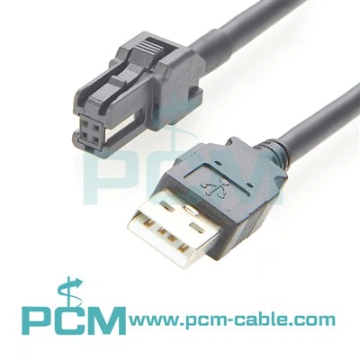 HSC HSL Conector automotriz de alta velocidad al cable masculino USB