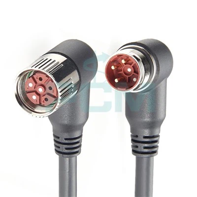 Cable Powerfast M23 en ángulo recto