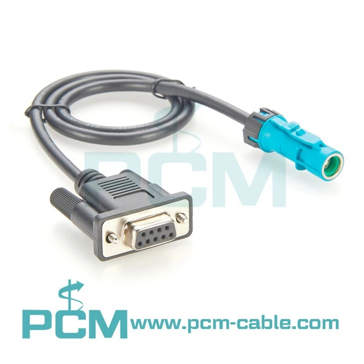 Waterproof HSD Z Connector Cable for Automotive and Industrial Ethernet Networks