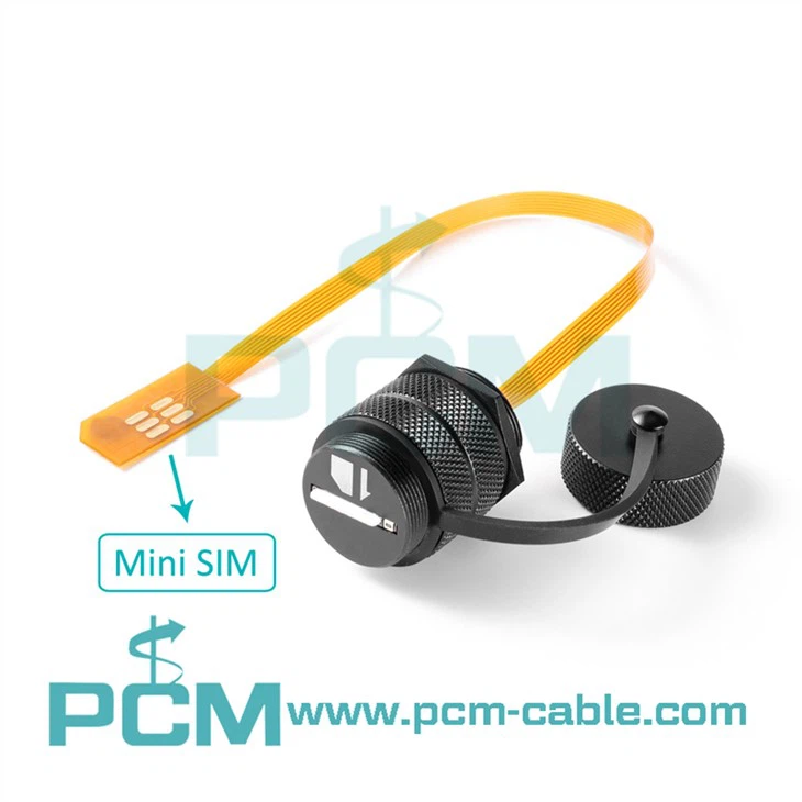 Adaptador de ranura para tarjeta mini SIM impermeable al aire libre
